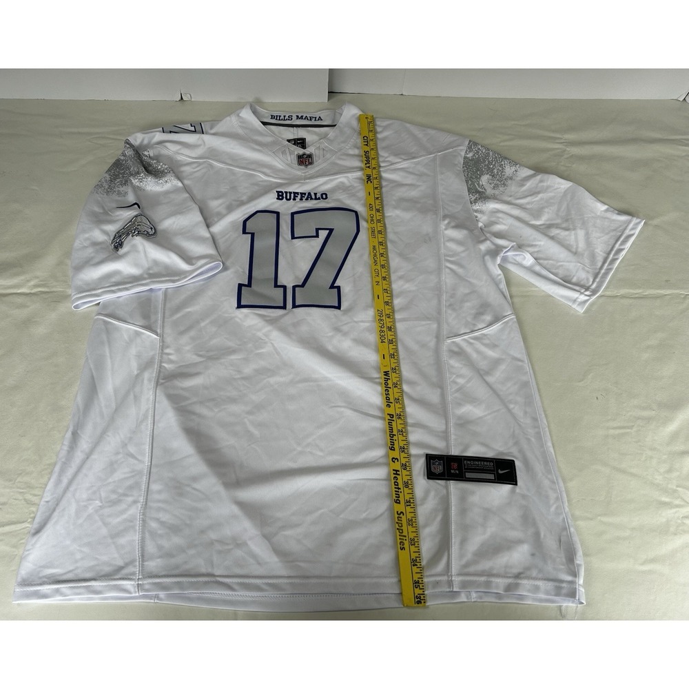 Nike Dri Fit NFL Buffalo Bills Josh Allen #17 Vapor Rivalries Jersey Adult 4XL - Picture 8 of 16
